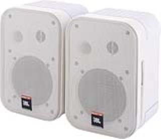 JBL Control 1 Pro - 5" Two-Way Professional Compact Loudspeaker (Pair, WHITE)