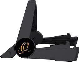 Ortega Guitars OPGS-1BK Portable Guitar Stand for All Sizes and Types- Black