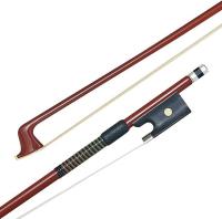 P&H 4/4 Size Fiberglass Violin Bow Lightweight Durable Bow Made with Natural White Horsehair