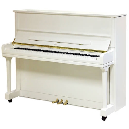 Weber Piano W-121WH White Polish
