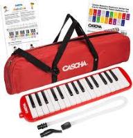 Melodica Red with case  HH2059