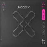 D'Addario XTB45130 XT Nickel Plated Steel 5-String Long Scale Bass Strings -.045-.130 Regular Light