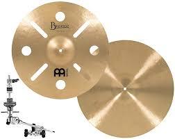Meinl Cymbals AC-DEEP Anika Nilles Artist Concept Model 18-Inch Byzance Deep Hats with X-Hat Arm