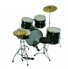 5-Pc Drum Set  - Includes: Hardware, Throne, Cymbals CX-D001