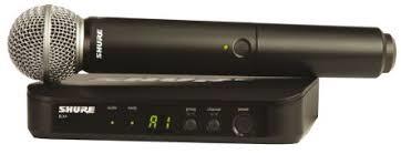 BLX24 Vocal System w/SM58 Handheld Transmitter