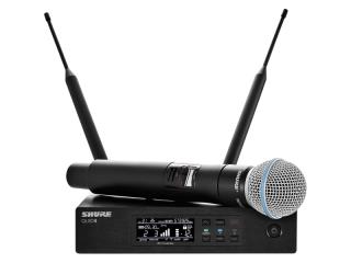 Shure QLXD24/B58 Handheld Wireless System with BETA 58A Vocal Microphone, G51