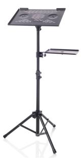 Bespeco Laptop/ Projector Stand LPS100 with Side Shelf