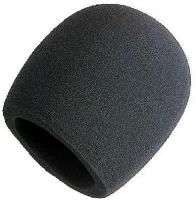 Foam microphone windscreens. Black color.  WS06BK