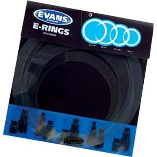Evans ER-FUSION Sound Control E-Ring 10-12-14-14" Fusion Pack