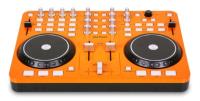 DJ-Tech I-MIX RELOAD Orange Portable USB DJ Mixer Scratch Contro