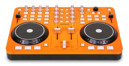 DJ-Tech I-MIX RELOAD Orange Portable USB DJ Mixer Scratch Contro