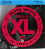 D'Addario EXL170 Nickel Wound Bright Round Wound Electric Bass S