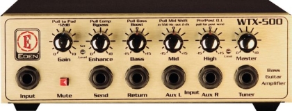 Eden WTX500 Bass Amp Head Gold