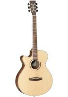 Tanglewood Electro Acoustic Guitar Left-Handed Black DBT-SFCE-BW-LH