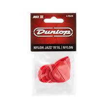 Dunlop 47PXLN Nylon Jazz III XL, Red (Pack of 6)
