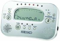 Seiko STH100SE Metronome/Tuner with Stopwatch-SV Metronome SILVER