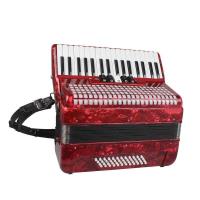 Accordion 120 Bass - Red