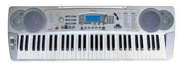 Ringway TB 688 Touch Sensitive Electronic Keyboard (Silver)