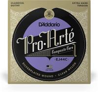 D'Addario Guitar Strings - Pro-Arte Classical Guitar Strings - EJ44C - Nylon Guitar Strings - Silver