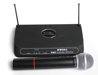 EW001/H UHF Wire Less Microphone  Soundking 