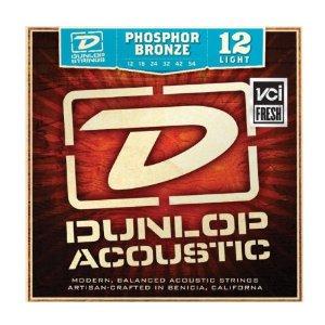 Dunlop DAP1254 Phosphor Light 12-54 Acoustic Guitar Strings