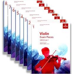 Violin Exams pieces 2020-2023, Grades 1-8