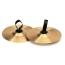 Brass Cymbals with straps-pair 10 inch