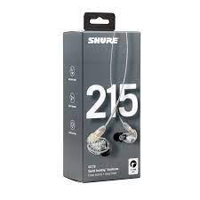 Shure Sound Isolating Earphones with Single Dynamic MicroDriver SE215-CL 