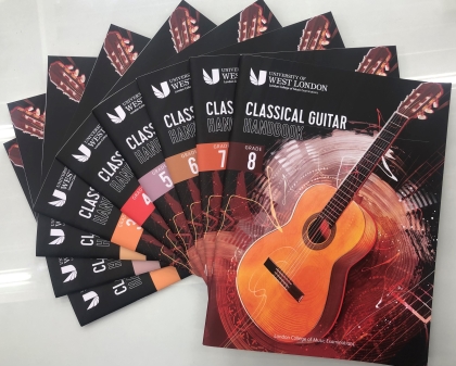 Guitar Graded Exams and Diplomas Handbooks LCM Grades 1-8